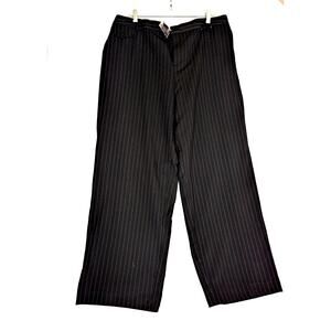 Avenue dress pants Sz 16 pinstripe NWT W 39" Hips 46" Ins 30.5"Width hem 22"